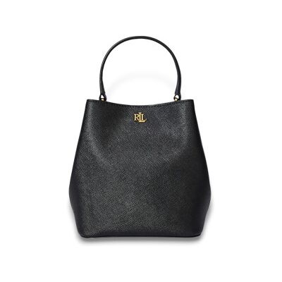 Lauren Ralph Laurenvoor vrouwen. 431969365001 Reese kleine leren crossbody tas zwart (OSFA), Casual, Leer Lauren Ralph Laurenvoor vrouwen. 431969365001 Reese kleine leren crossbody tas zwart (OSFA), Casual, Leer