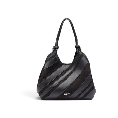 DKNYvoor vrouwen. R63AME49 Handtas Paula Medium zwart (OSFA), Casual, Polyurethaan DKNYvoor vrouwen. R63AME49 Handtas Paula Medium zwart (OSFA), Casual, Polyurethaan