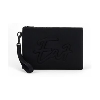 EA7voor vrouwen. 7W000363_AF13725 Zwarte neopreen handtas (OSFA), Casual, Polyamide EA7voor vrouwen. 7W000363_AF13725 Zwarte neopreen handtas (OSFA), Casual, Polyamide