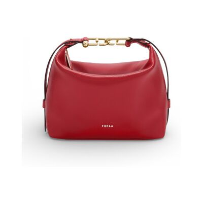 Furlavoor vrouwen. WE00877-A.0023 Leren Tonie Schoudertas rood (OSFA), Casual, Leer Furlavoor vrouwen. WE00877-A.0023 Leren Tonie Schoudertas rood (OSFA), Casual, Leer