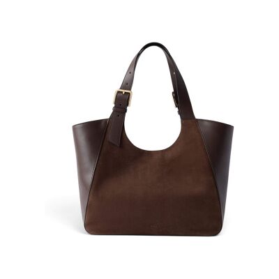 Furlavoor vrouwen. WB02012-BX4018 Dora M Tote bruine tas (OSFA), Casual, Klassiek, Leer Furlavoor vrouwen. WB02012-BX4018 Dora M Tote bruine tas (OSFA), Casual, Klassiek, Leer