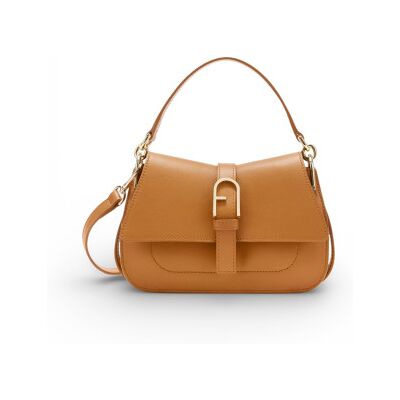 Furlavoor vrouwen. WB01032-BX2045 Flow Mini bruin leren tas (OSFA), Casual, Leer Furlavoor vrouwen. WB01032-BX2045 Flow Mini bruin leren tas (OSFA), Casual, Leer