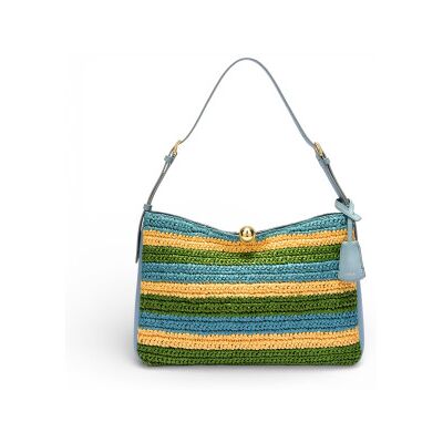 Furlavoor vrouwen. WB02043-BX4447 Sfera Zachte veelkleurige tas (OSFA), Casual, Polyester Furlavoor vrouwen. WB02043-BX4447 Sfera Zachte veelkleurige tas (OSFA), Casual, Polyester