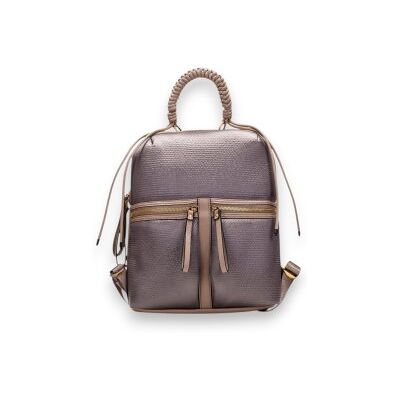 Hispanitasvoor vrouwen. BI264946 Rugzaktas taupe (OSFA), Casual, Polyurethaan Hispanitasvoor vrouwen. BI264946 Rugzaktas taupe (OSFA), Casual, Polyurethaan