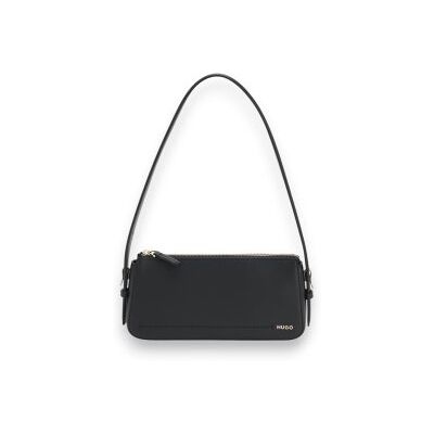 HUGOvoor vrouwen. 50567718 Zwarte Yorih tas (OSFA), Casual, Polyurethaan HUGOvoor vrouwen. 50567718 Zwarte Yorih tas (OSFA), Casual, Polyurethaan