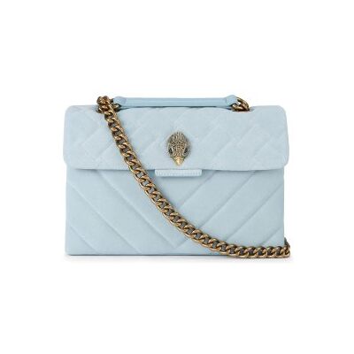 Kurt Geigervoor vrouwen. 5021582219 Lichtblauwe suède leren tas (OSFA), Casual, Turquoise Kurt Geigervoor vrouwen. 5021582219 Lichtblauwe suède leren tas (OSFA), Casual, Turquoise