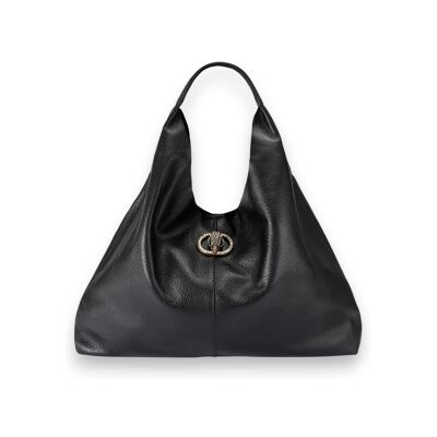 Kurt Geigervoor vrouwen. 5049700109 Zwarte Chelsea hobo tas van leer (OSFA), Casual Kurt Geigervoor vrouwen. 5049700109 Zwarte Chelsea hobo tas van leer (OSFA), Casual