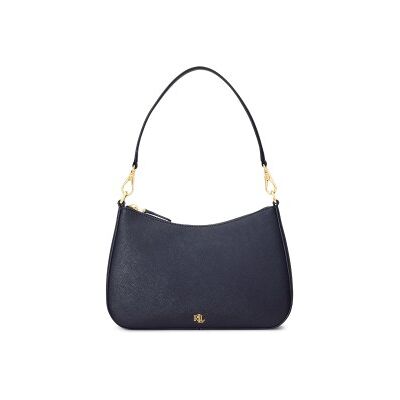 Lauren Ralph Laurenvoor vrouwen. 431883768031 Danni medium crossbody tas in marineblauw leer (OSFA), Casual Lauren Ralph Laurenvoor vrouwen. 431883768031 Danni medium crossbody tas in marineblauw leer (OSFA), Casual