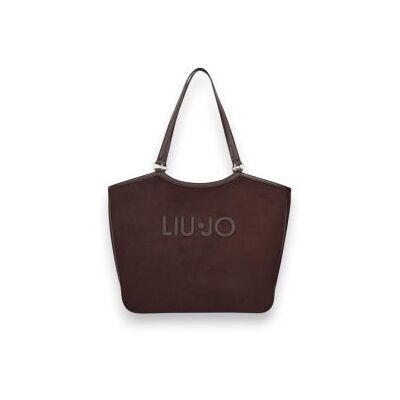 Liu Jovoor vrouwen. AF6117-T711A Bruine Shopping Bag (OSFA), Casual, Polyester Liu Jovoor vrouwen. AF6117-T711A Bruine Shopping Bag (OSFA), Casual, Polyester