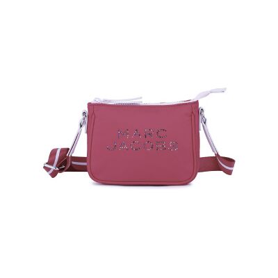 Marc Jacobsvoor meisjes. W60837 Verstelbare schouderriem roze (OSFA), Casual, Polyester, kinderkleding Marc Jacobsvoor meisjes. W60837 Verstelbare schouderriem roze (OSFA), Casual, Polyester, kinderkleding