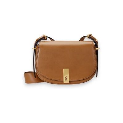 Polo Ralph Laurenvoor vrouwen. 428891391002 Bruine Saddle tas (OSFA), Casual, Leer Polo Ralph Laurenvoor vrouwen. 428891391002 Bruine Saddle tas (OSFA), Casual, Leer