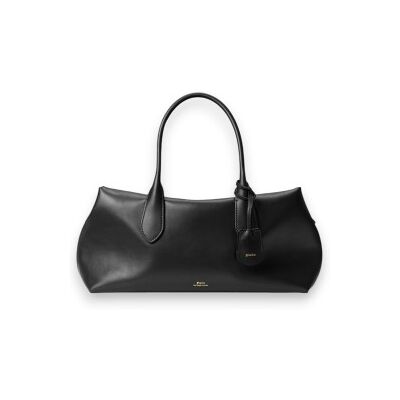 Polo Ralph Laurenvoor vrouwen. 428977211002 Bellport satchel tas van zwart leer (OSFA), Casual Polo Ralph Laurenvoor vrouwen. 428977211002 Bellport satchel tas van zwart leer (OSFA), Casual
