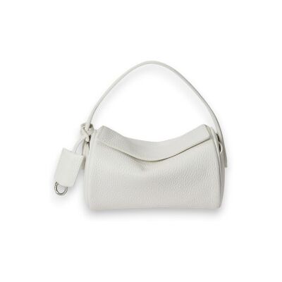 Polo Ralph Laurenvoor vrouwen. 428P01425001 Kleine witte leren Polo Play duffel tas (OSFA), Casual, Leer Polo Ralph Laurenvoor vrouwen. 428P01425001 Kleine witte leren Polo Play duffel tas (OSFA), Casual, Leer