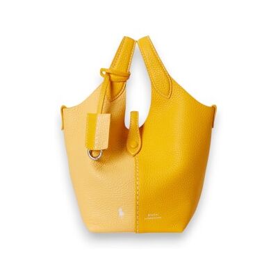 Polo Ralph Laurenvoor vrouwen. 428P10794001 Polo Play gele leren tote en crossbodytas (OSFA), Casual, Geel, Leer Polo Ralph Laurenvoor vrouwen. 428P10794001 Polo Play gele leren tote en crossbodytas (OSFA), Casual, Geel, Leer