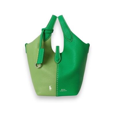 Polo Ralph Laurenvoor vrouwen. 428P10794002 Polo Play tote en crossbody tas van groen leer (OSFA), Casual Polo Ralph Laurenvoor vrouwen. 428P10794002 Polo Play tote en crossbody tas van groen leer (OSFA), Casual