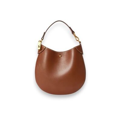 Polo Ralph Laurenvoor vrouwen. 427P06814002 Polo ID bruine leren handtas (OSFA), Leer, Casual Polo Ralph Laurenvoor vrouwen. 427P06814002 Polo ID bruine leren handtas (OSFA), Leer, Casual