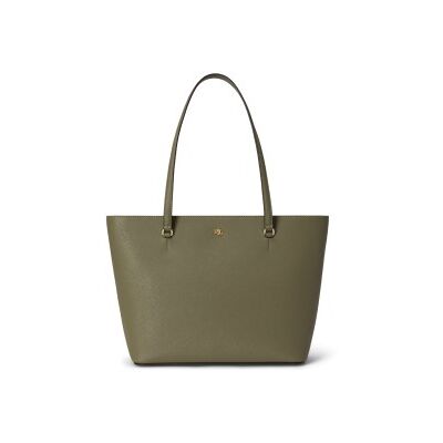 Lauren Ralph Laurenvoor vrouwen. 431924351032 Karly medium lederen cross body tas groen (OSFA), Casual, Klassiek, Leer Lauren Ralph Laurenvoor vrouwen. 431924351032 Karly medium lederen cross body tas groen (OSFA), Casual, Klassiek, Leer