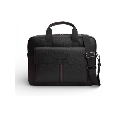 Tommy Hilfigervoor mannen. AM0AM14166 Laptoptas zwart (OSFA), Casual, Polyurethaan Tommy Hilfigervoor mannen. AM0AM14166 Laptoptas zwart (OSFA), Casual, Polyurethaan