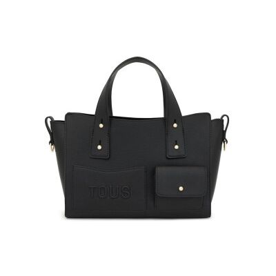 TOUSvoor vrouwen. 2002373451 City Handtas Medium zwart (OSFA), Casual, Polyurethaan TOUSvoor vrouwen. 2002373451 City Handtas Medium zwart (OSFA), Casual, Polyurethaan
