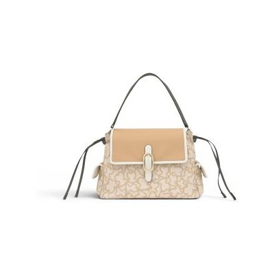 TOUSvoor vrouwen. 2002381001 Kaos Icon zand shopper tas (OSFA), Beige, Casual, Stof TOUSvoor vrouwen. 2002381001 Kaos Icon zand shopper tas (OSFA), Beige, Casual, Stof