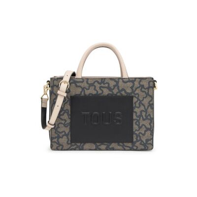 TOUSvoor vrouwen. 2002188251 Medium shopper tas Amaya zwart (OSFA), Casual, Polyurethaan TOUSvoor vrouwen. 2002188251 Medium shopper tas Amaya zwart (OSFA), Casual, Polyurethaan