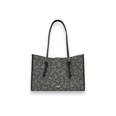 TOUSvoor vrouwen. 2002436944 Kaos Icon XL Shopper tas zwart (OSFA), Casual, Stof TOUSvoor vrouwen. 2002436944 Kaos Icon XL Shopper tas zwart (OSFA), Casual, Stof