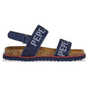 Pepe Jeansvoor vrouwen/meisjes. PBS90059 Berlin Tape Sandalen marine (32), Plat, Klittenband, Casual, Marineblauw, kinderkleding Pepe Jeansvoor vrouwen/meisjes. PBS90059 Berlin Tape Sandalen marine (32), Plat, Klittenband, Casual, Marineblauw, kinderkleding
