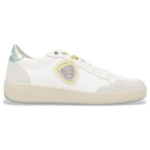 Blauervoor vrouwen. S5OLYMPIA11 Leren sneakers Olympia11 beige (41), Leer, Plat, Veters, Casual Blauervoor vrouwen. S5OLYMPIA11 Leren sneakers Olympia11 beige (41), Leer, Plat, Veters, Casual