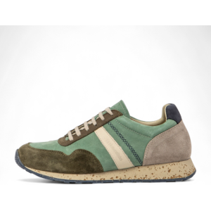 El Naturalistaunisex. 2SP02BV17605_0MU Leren sportschoenen Nsp02 groen (37), Stof, Plat, Veters, Casual El Naturalistaunisex. 2SP02BV17605_0MU Leren sportschoenen Nsp02 groen (37), Stof, Plat, Veters, Casual