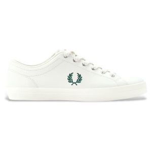 Fred Perryvoor mannen. B1306-303 Leren sneakers Baseline wit (44), Leer, Plat, Veters, Casual Fred Perryvoor mannen. B1306-303 Leren sneakers Baseline wit (44), Leer, Plat, Veters, Casual