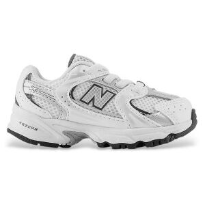 New Balanceunisex voor kinderen. IZ530V1 Schoenen 530 Bungee wit (27.5), Plat, Veters, Casual, kinderkleding New Balanceunisex voor kinderen. IZ530V1 Schoenen 530 Bungee wit (27.5), Plat, Veters, Casual, kinderkleding