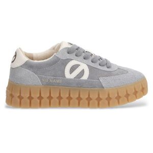 NO NAMEvoor vrouwen. TNPSCV0 Play Side Leren Sneakers grijs (36), Leer, 3 tot 5 cm, Veters, Casual NO NAMEvoor vrouwen. TNPSCV0 Play Side Leren Sneakers grijs (36), Leer, 3 tot 5 cm, Veters, Casual