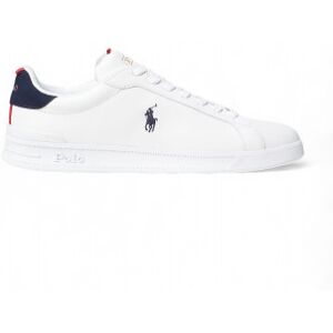 Polo Ralph Laurenvoor mannen. 809860883003 Heritage Court II leren schoenen wit (45), Leer, Plat, Veters, Casual Polo Ralph Laurenvoor mannen. 809860883003 Heritage Court II leren schoenen wit (45), Leer, Plat, Veters, Casual