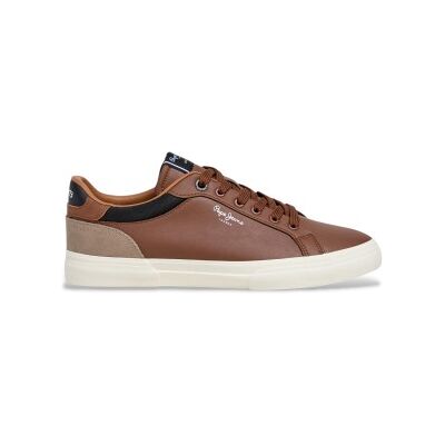 Pepe Jeansvoor mannen. PMS30839 Kenton Court Sneakers bruin (46), Plat, Veters, Casual Pepe Jeansvoor mannen. PMS30839 Kenton Court Sneakers bruin (46), Plat, Veters, Casual