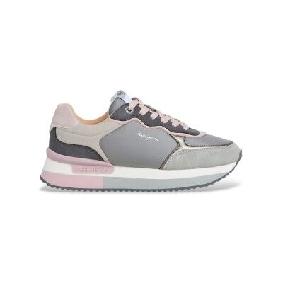 Pepe Jeansvoor vrouwen. PLS600007 Rusper Origin grijze sportschoenen (39), 3 tot 5 cm, Veters, Casual, Grijs Pepe Jeansvoor vrouwen. PLS600007 Rusper Origin grijze sportschoenen (39), 3 tot 5 cm, Veters, Casual, Grijs
