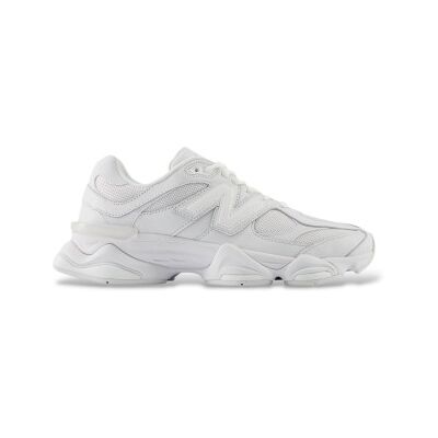 New Balanceunisex. U9060V1 Sneakers 9060 wit (41.5), Stof, Plat, Veters, Casual New Balanceunisex. U9060V1 Sneakers 9060 wit (41.5), Stof, Plat, Veters, Casual