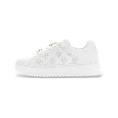 Guessvoor vrouwen. FLFDUEELE12 Witte Duena-sportschoenen (38), Plat, 1 tot 3 cm, Veters, Casual Guessvoor vrouwen. FLFDUEELE12 Witte Duena-sportschoenen (38), Plat, 1 tot 3 cm, Veters, Casual