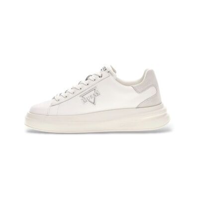 Guessvoor mannen. FMFBANLEL12 Witte Elban-sportschoenen (44), Plat, Veters, Casual Guessvoor mannen. FMFBANLEL12 Witte Elban-sportschoenen (44), Plat, Veters, Casual