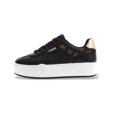 Guessvoor vrouwen. FLFSOMFAL12 Sombra-sportschoenen, zwart (41), 3 tot 5 cm, Veters, Casual, Polyurethaan Guessvoor vrouwen. FLFSOMFAL12 Sombra-sportschoenen, zwart (41), 3 tot 5 cm, Veters, Casual, Polyurethaan