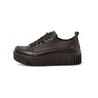 Artvoor vrouwen. 115181129003_001 Leren sneakers 1518 zwart (39), 3 tot 5 cm, Veters, Casual Artvoor vrouwen. 115181129003_001 Leren sneakers 1518 zwart (39), 3 tot 5 cm, Veters, Casual