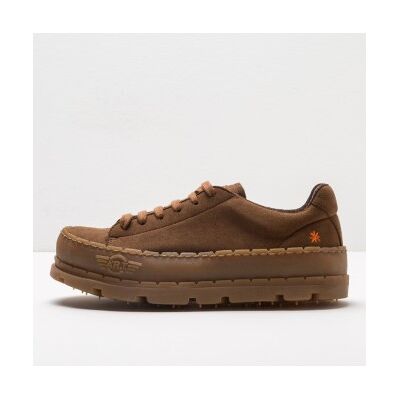 Artunisex. 1177311S3003_012 Schoenen 1773 Blue Planet bruin (41), Stof, Plat, 1 tot 3 cm, Veters, Casual Artunisex. 1177311S3003_012 Schoenen 1773 Blue Planet bruin (41), Stof, Plat, 1 tot 3 cm, Veters, Casual