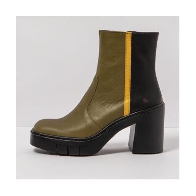 Artvoor vrouwen. 1197411VJ003_0MU Multicoloured 1974 enkellaarsjes van nappaleer -Hoogte hak: 9cm (41), 8 tot 10 cm, Ritssluiting, Casual, V Artvoor vrouwen. 1197411VJ003_0MU Multicoloured 1974 enkellaarsjes van nappaleer -Hoogte hak: 9cm (41), 8 tot 10 cm, Ritssluiting, Casual, V