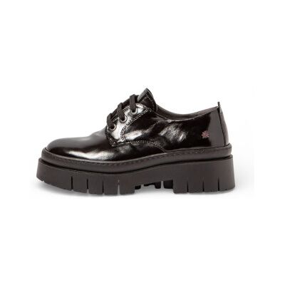Artvoor vrouwen. 119521301003_001 Lederen schoenen 1952 Amberes zwart (39), Leer, 3 tot 5 cm, Veters, Casual Artvoor vrouwen. 119521301003_001 Lederen schoenen 1952 Amberes zwart (39), Leer, 3 tot 5 cm, Veters, Casual