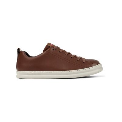 Campervoor mannen. K100226-140 Runner Four bruin leren sportschoenen (39), Leer, Plat, 1 tot 3 cm, Veters, Casual, Duurzaam Campervoor mannen. K100226-140 Runner Four bruin leren sportschoenen (39), Leer, Plat, 1 tot 3 cm, Veters, Casual, Duurzaam