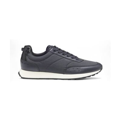 HUGOvoor mannen. 50557840 Trainers Icelin marine (43), Plat, Veters, Casual, Marineblauw HUGOvoor mannen. 50557840 Trainers Icelin marine (43), Plat, Veters, Casual, Marineblauw