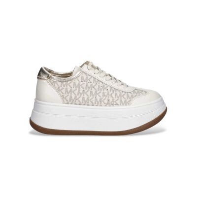 Michael Korsvoor vrouwen. 43T5HYFS2L Sportschoenen Hayes beige (41), 5 tot 8 cm, Veters, Casual Michael Korsvoor vrouwen. 43T5HYFS2L Sportschoenen Hayes beige (41), 5 tot 8 cm, Veters, Casual