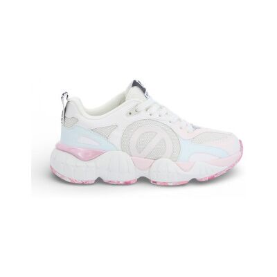 NO NAMEvoor vrouwen. PNVKKND Trainers Krazee Runner wit, roze (37), 3 tot 5 cm, Veters, Casual NO NAMEvoor vrouwen. PNVKKND Trainers Krazee Runner wit, roze (37), 3 tot 5 cm, Veters, Casual