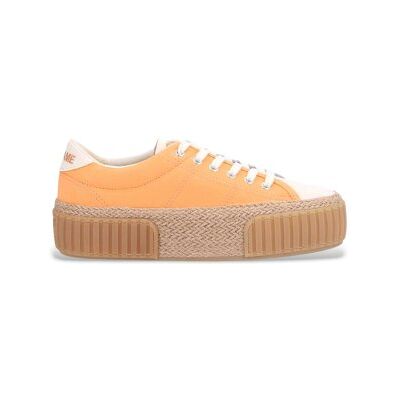 NO NAMEvoor vrouwen. ONDRCS0 Schoenen Onder oranje (36), Stof, 3 tot 5 cm, Veters, Casual NO NAMEvoor vrouwen. ONDRCS0 Schoenen Onder oranje (36), Stof, 3 tot 5 cm, Veters, Casual