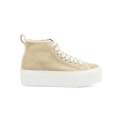 NO NAMEvoor vrouwen. KNSEDD0 Iron Mid beige corduroy sportschoenen (39), Stof, Plat, Veters, Casual NO NAMEvoor vrouwen. KNSEDD0 Iron Mid beige corduroy sportschoenen (39), Stof, Plat, Veters, Casual