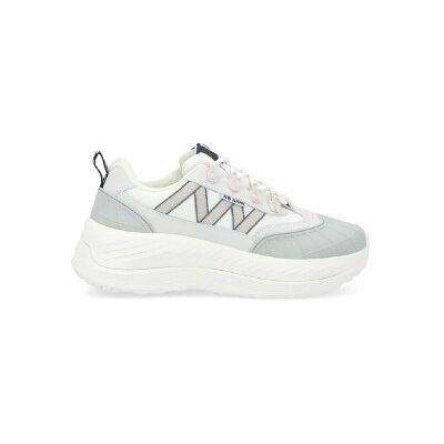NO NAMEvoor vrouwen. RNECSS0 Sportschoenen in outdoorstijl van Explo Runner, perfect voor buitenactiviteiten, wit (37), Stof, Plat, Veters, NO NAMEvoor vrouwen. RNECSS0 Sportschoenen in outdoorstijl van Explo Runner, perfect voor buitenactiviteiten, wit (37), Stof, Plat, Veters,